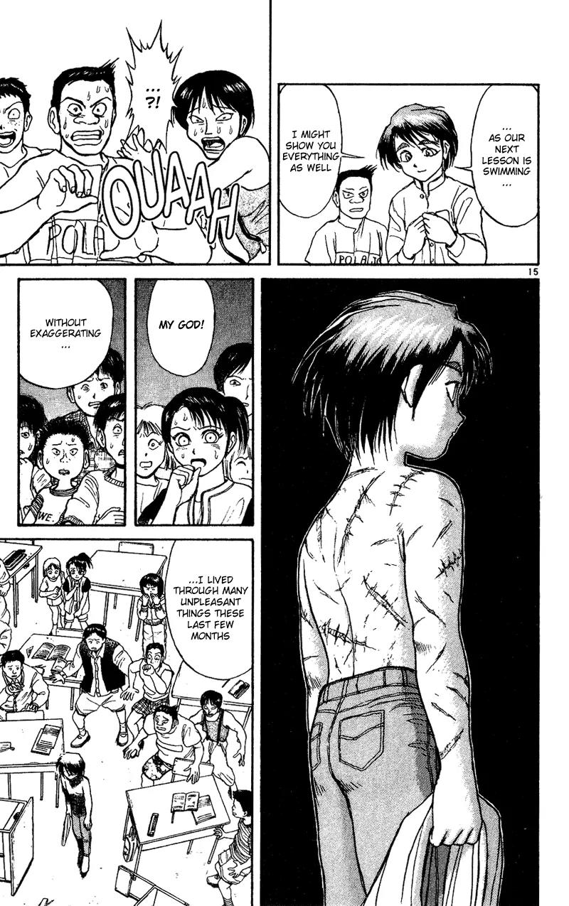 Karakuri Circus Chapter 28 page 15 - Chapter 28: Interval - Masaru Goes Back To School