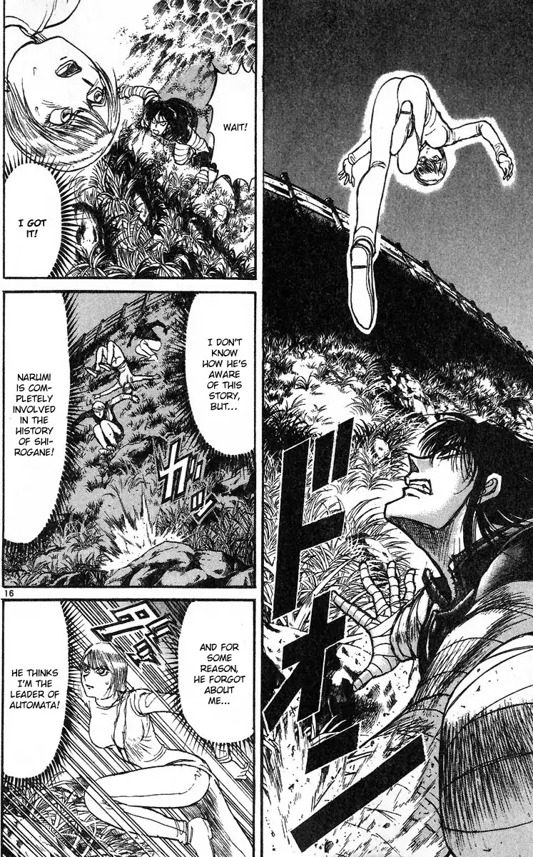 Karakuri Circus Chapter 280 page 16 - Chapter 280: Main Part - Reunion - Act 2: At the Sea, late in the Night