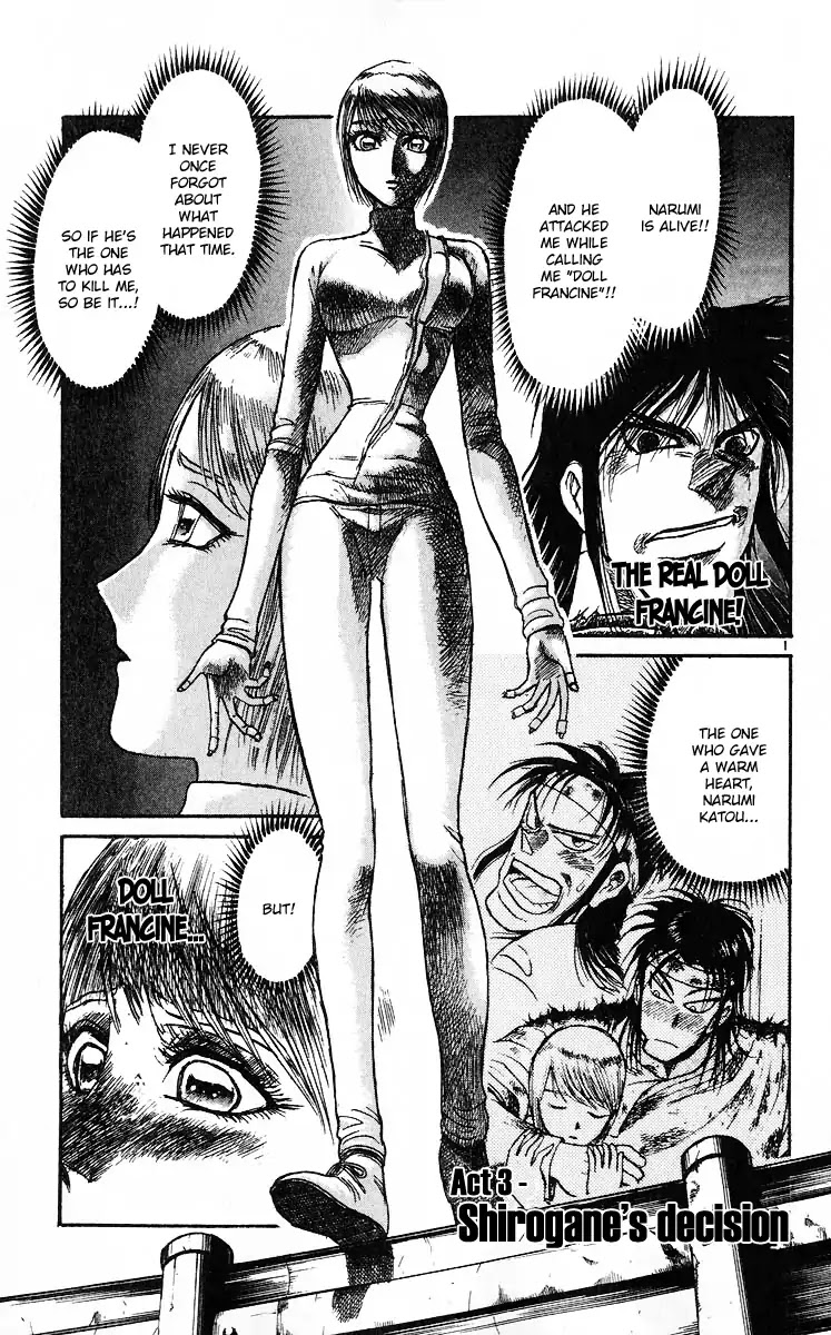 Karakuri Circus Chapter 281 page 2 - Chapter 281: Main Part - Reunion - Act 3: Shirogane's decision