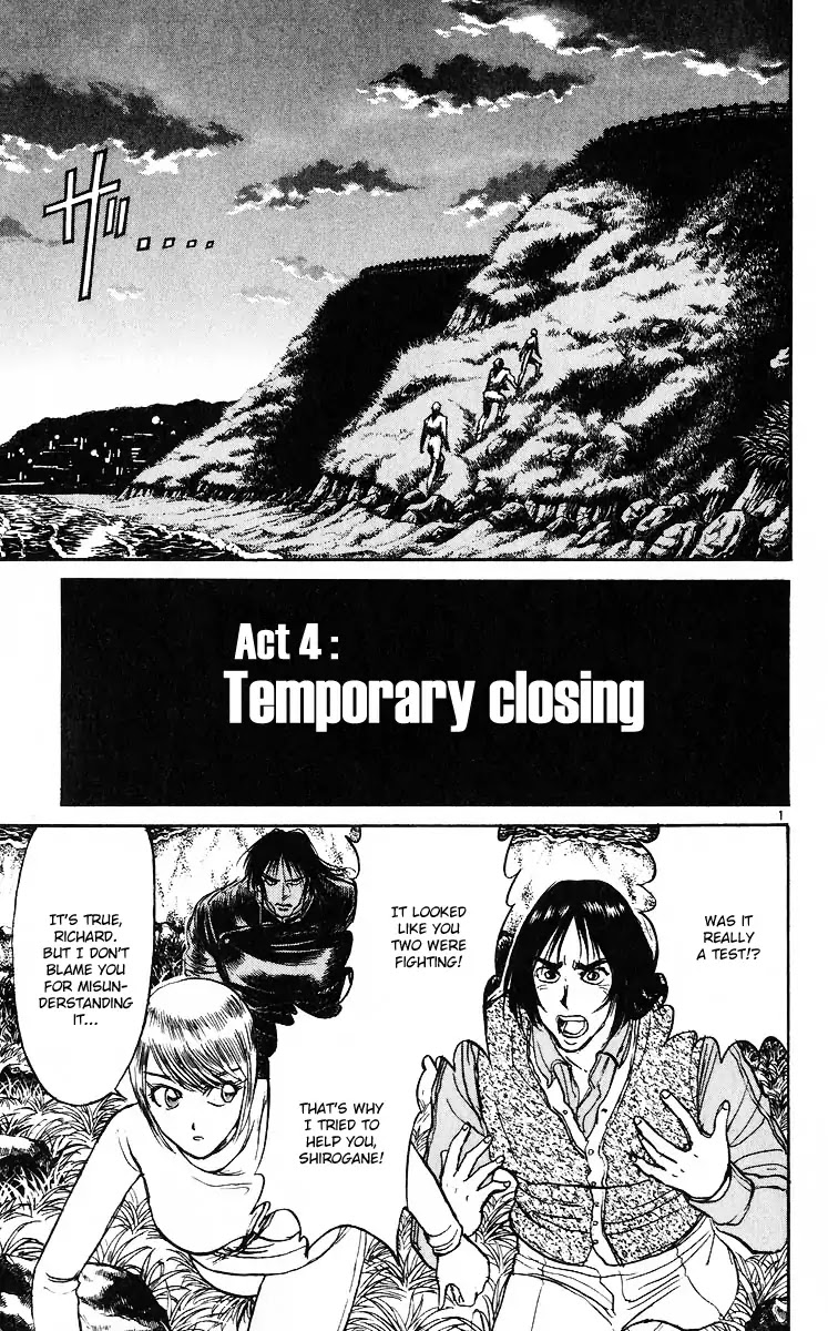 Karakuri Circus Chapter 282 page 2 - Chapter 282: Main Part - Reunion - Act 4: Temporary Closure
