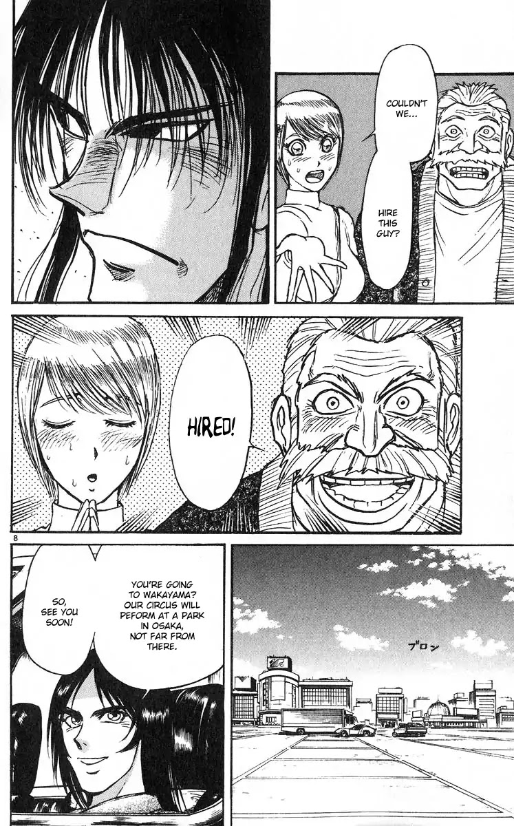 Karakuri Circus Chapter 282 page 9 - Chapter 282: Main Part - Reunion - Act 4: Temporary Closure