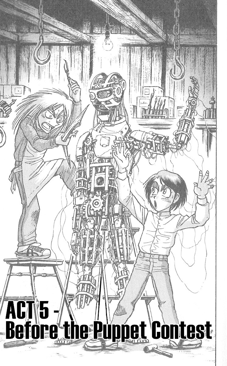Karakuri Circus Chapter 287 page 3 - Chapter 287: Main Part - Welcome to the Kuroga Village - Act 5 : Before the Puppet Contest