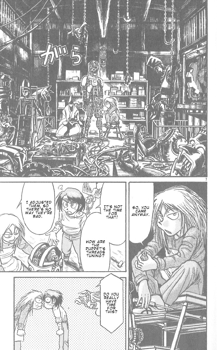 Karakuri Circus Chapter 287 page 9 - Chapter 287: Main Part - Welcome to the Kuroga Village - Act 5 : Before the Puppet Contest