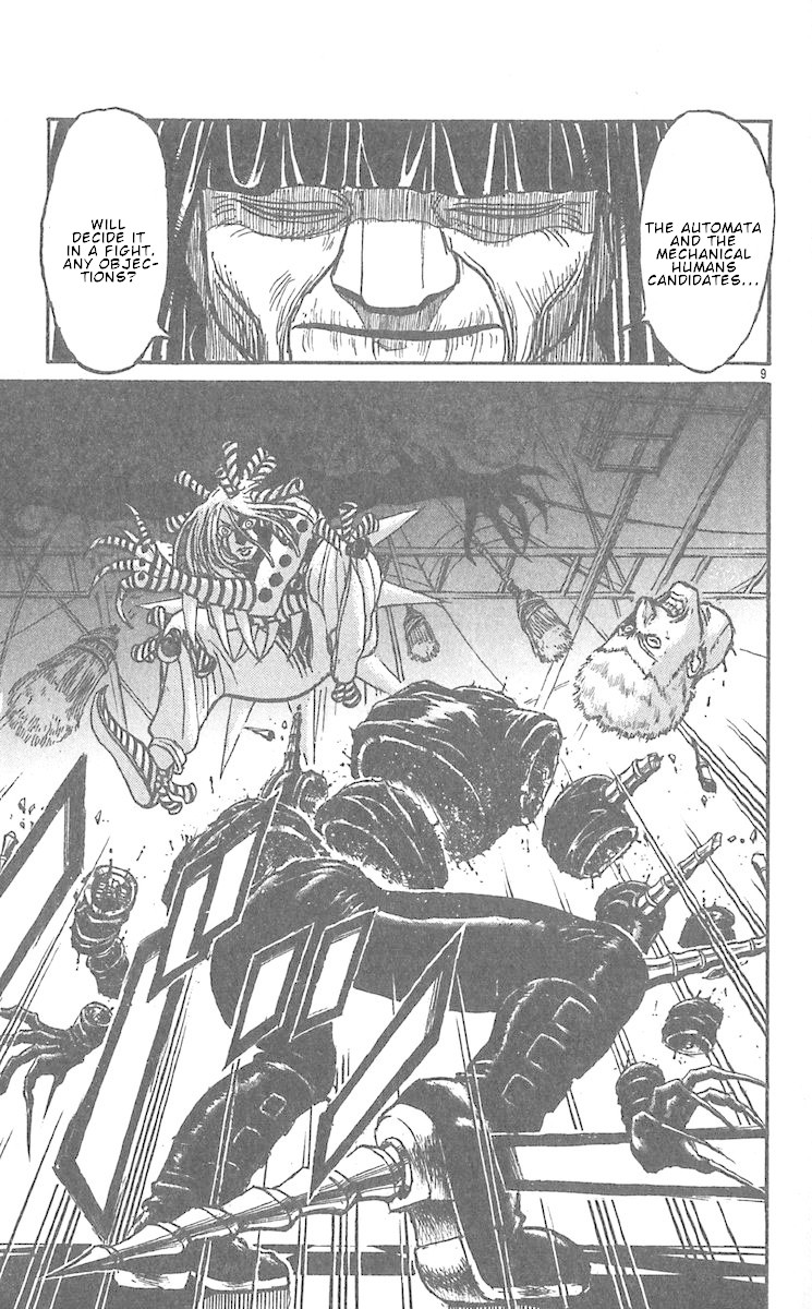 Karakuri Circus Chapter 288 page 10 - Chapter 288: Main Part - Welcome to the Kuroga Village - Act 6: The Day of the Contest