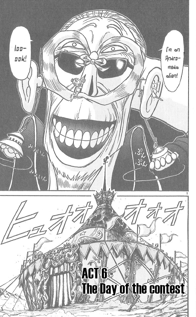 Karakuri Circus Chapter 288 page 3 - Chapter 288: Main Part - Welcome to the Kuroga Village - Act 6: The Day of the Contest