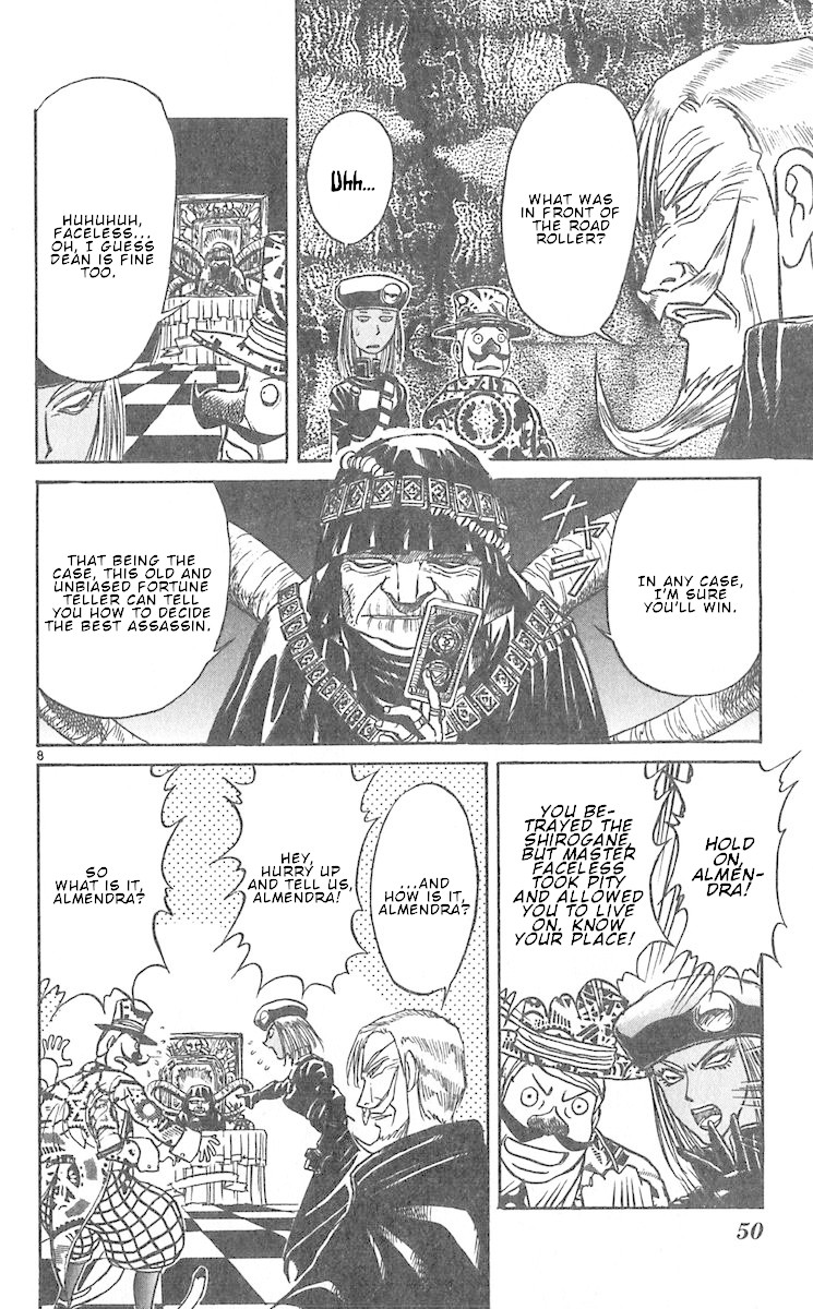 Karakuri Circus Chapter 288 page 9 - Chapter 288: Main Part - Welcome to the Kuroga Village - Act 6: The Day of the Contest