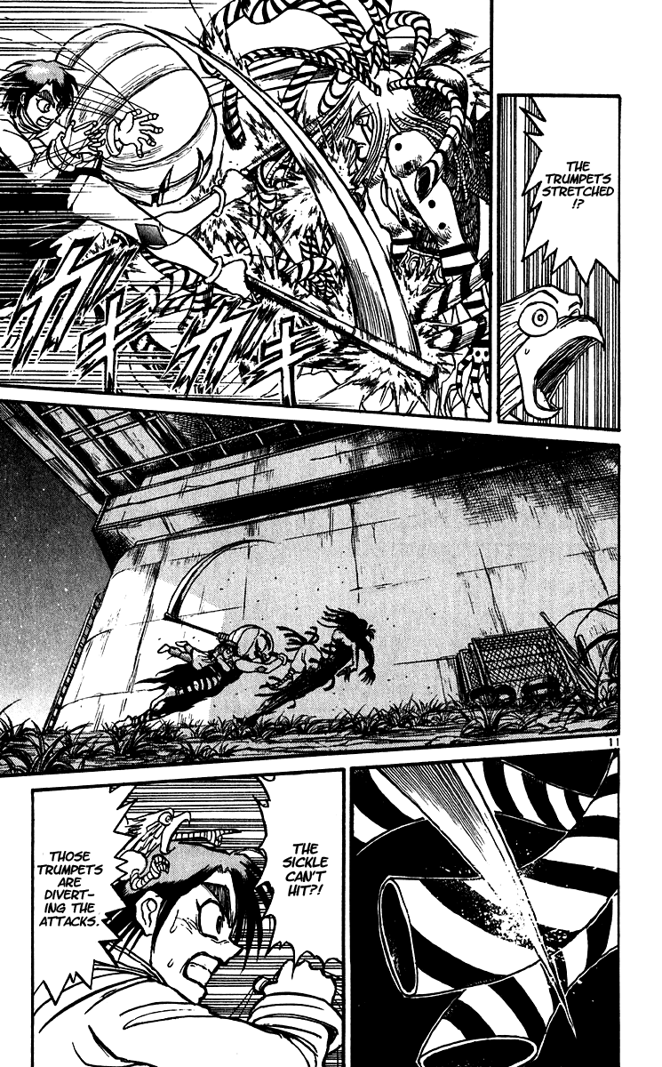Karakuri Circus Chapter 296 page 16 - Chapter 296: Main Part - Welcome to the Kuroga Village - Act 14: The Beginning of two Battles