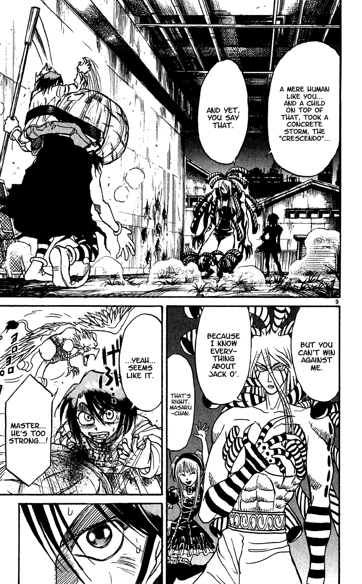 Karakuri Circus Chapter 297 page 11 - Chapter 297: Main Part - Welcome to the Kuroga Village - Act 15: BUBBLE THE SCARLET