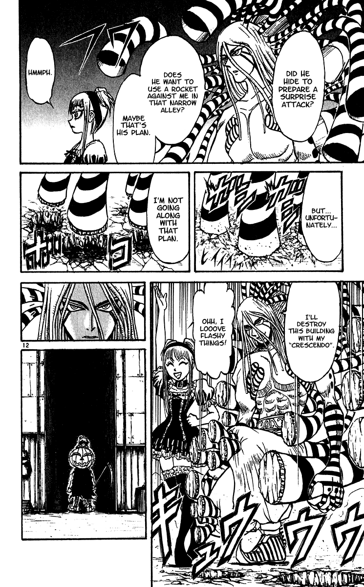 Karakuri Circus Chapter 297 page 14 - Chapter 297: Main Part - Welcome to the Kuroga Village - Act 15: BUBBLE THE SCARLET