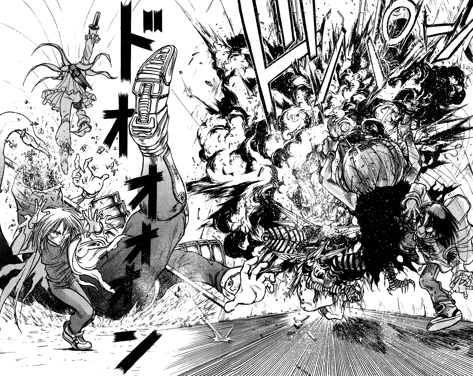Karakuri Circus Chapter 299 page 17 - Chapter 299: Main Part - Welcome to the Kuroga Village - Act 17: Winner Decided