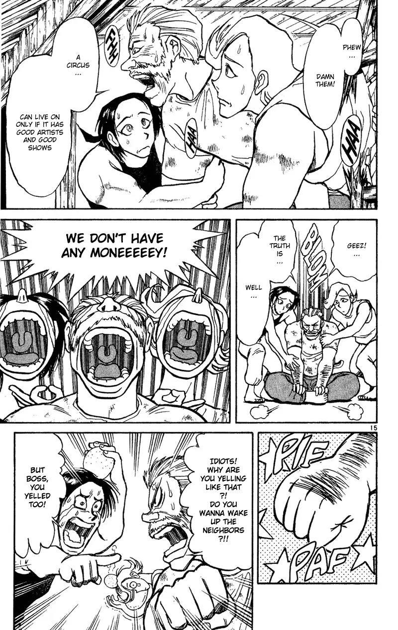 Karakuri Circus Chapter 30 page 15 - Chapter 30: A New Act Begins - Act 2: Circus * Departure