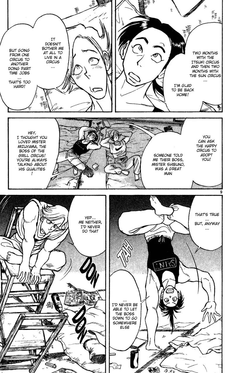 Karakuri Circus Chapter 30 page 9 - Chapter 30: A New Act Begins - Act 2: Circus * Departure