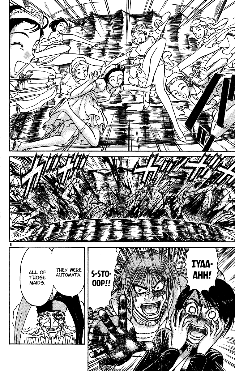 Karakuri Circus Chapter 309 page 10 - Chapter 309: Main Part - Days with Narumi - Act 9: And thus, she kisses the blade