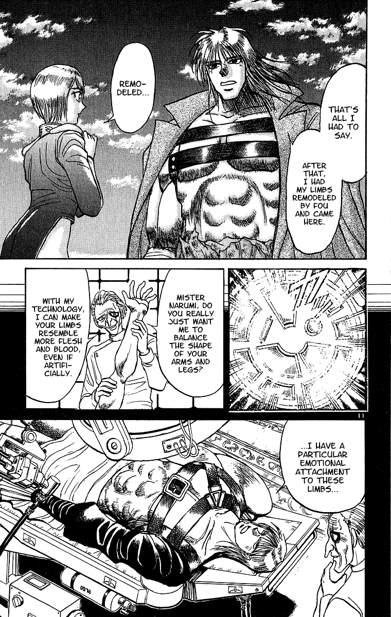 Karakuri Circus Chapter 309 page 13 - Chapter 309: Main Part - Days with Narumi - Act 9: And thus, she kisses the blade