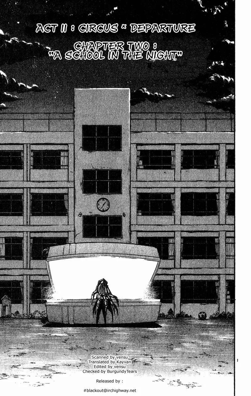 Karakuri Circus Chapter 31 page 1 - Chapter 31: A School In The Night - Act 2: Circus * Departure