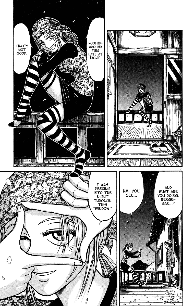 Karakuri Circus Chapter 311 page 8 - Chapter 311: Main Part - Spring at Kuroga Village - Act 1: Opening Bell