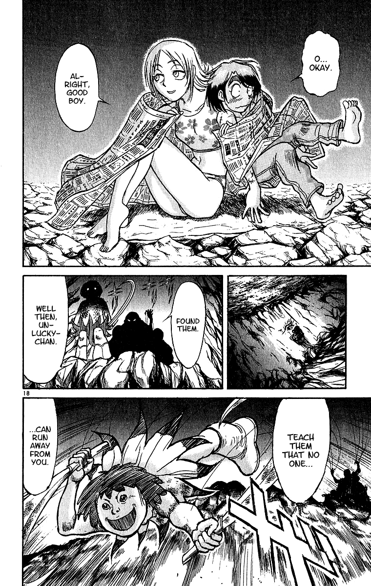 Karakuri Circus Chapter 314 page 19 - Chapter 314: Main Part - Spring at Kuroga Village - Act 4: Unlucky