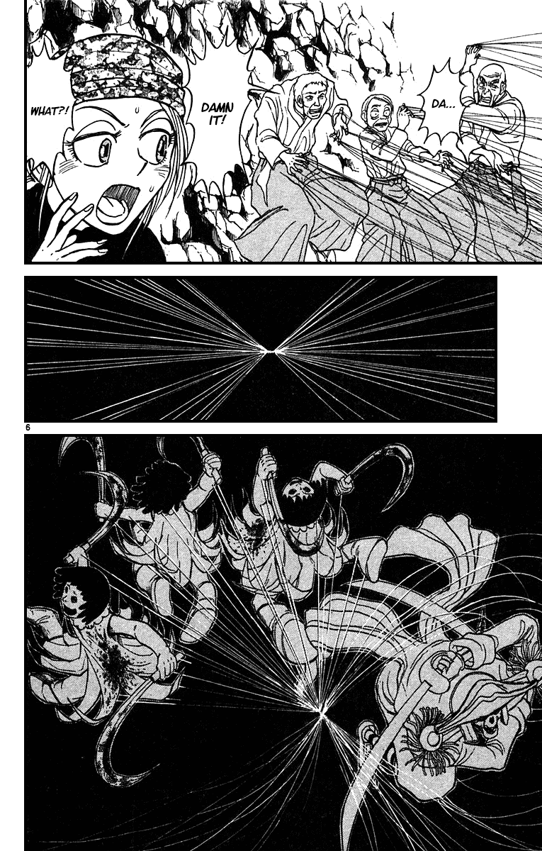 Karakuri Circus Chapter 316 page 6 - Chapter 316: Main Part - Spring at Kuroga Village - Act 6: The Final Trial