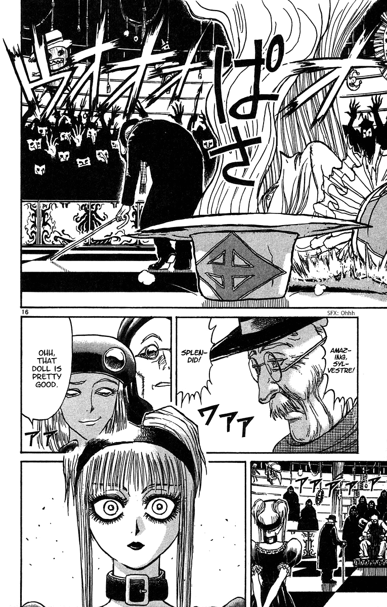 Karakuri Circus Chapter 321 page 16 - Chapter 321: Main Part - Summer at Kuroga Village - Act 3: Sylvestre