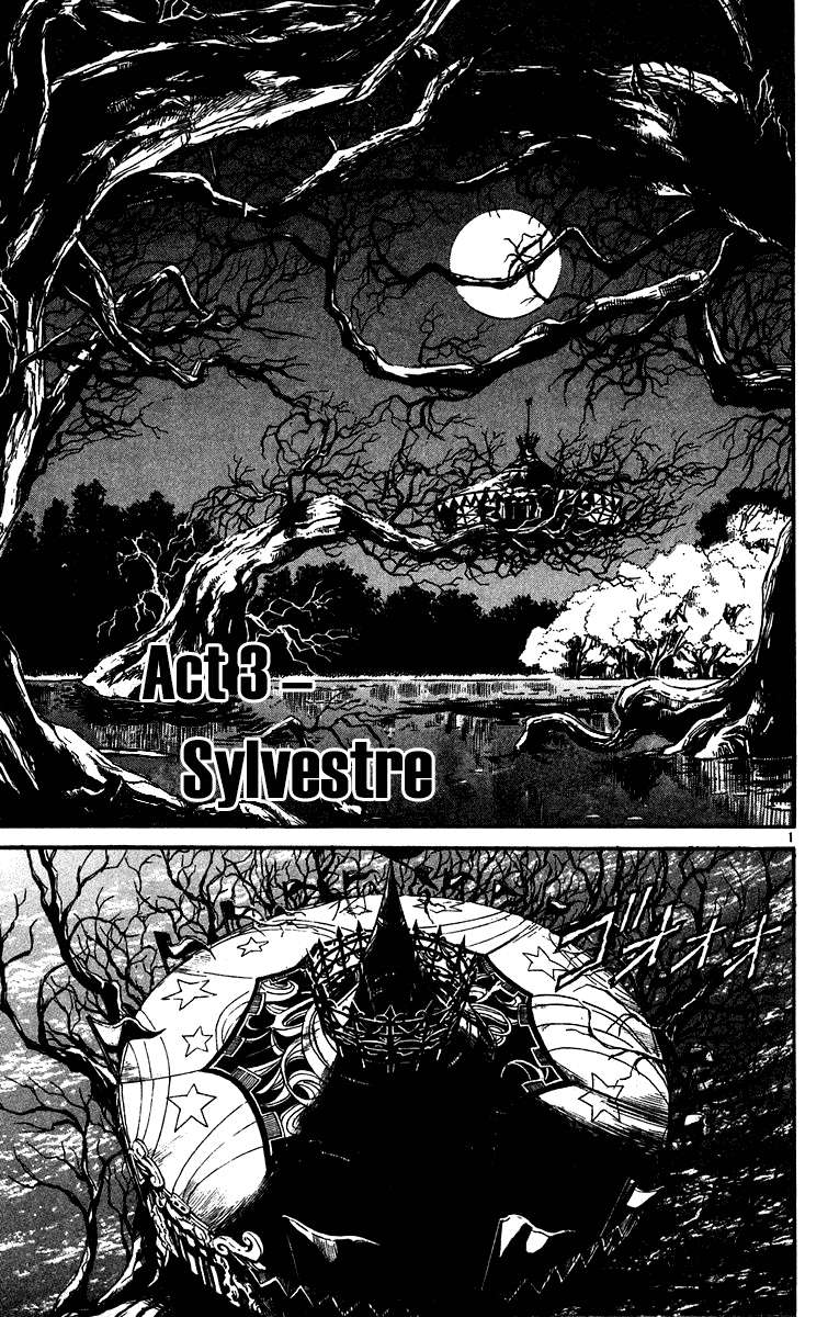 Karakuri Circus Chapter 321 page 2 - Chapter 321: Main Part - Summer at Kuroga Village - Act 3: Sylvestre