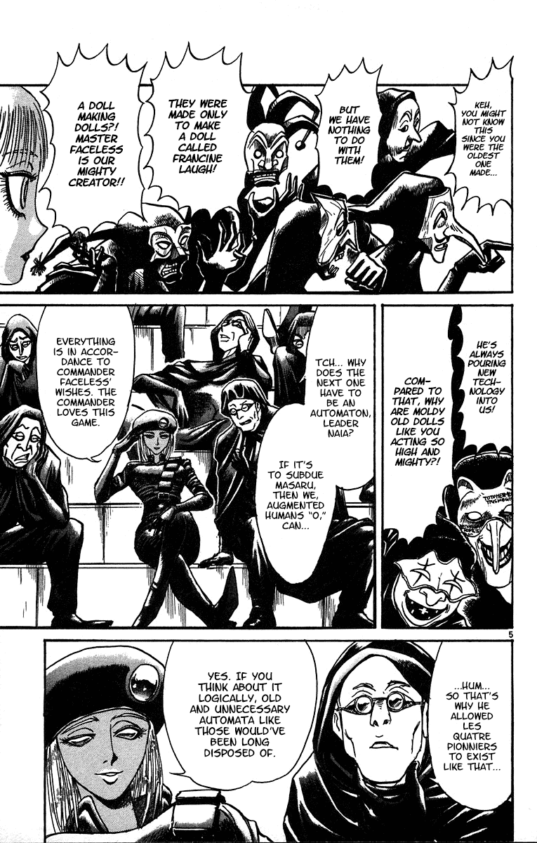 Karakuri Circus Chapter 321 page 6 - Chapter 321: Main Part - Summer at Kuroga Village - Act 3: Sylvestre
