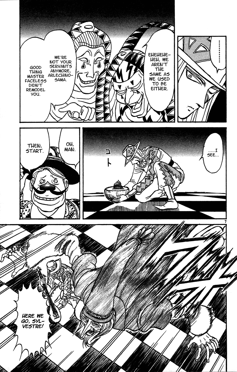 Karakuri Circus Chapter 321 page 8 - Chapter 321: Main Part - Summer at Kuroga Village - Act 3: Sylvestre