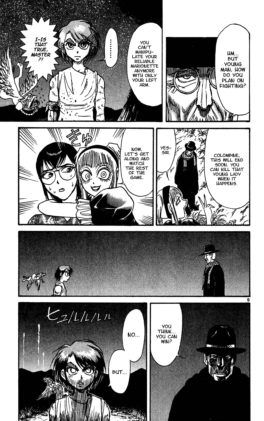 Karakuri Circus Chapter 328 page 10 - Chapter 328: Main Part - Summer at Kuroga Village - Act 10: Answer to the question