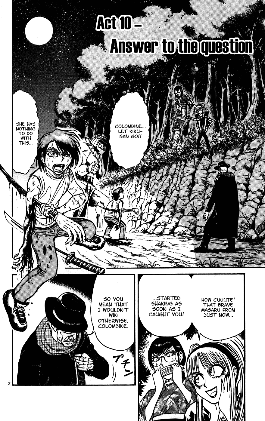 Karakuri Circus Chapter 328 page 3 - Chapter 328: Main Part - Summer at Kuroga Village - Act 10: Answer to the question