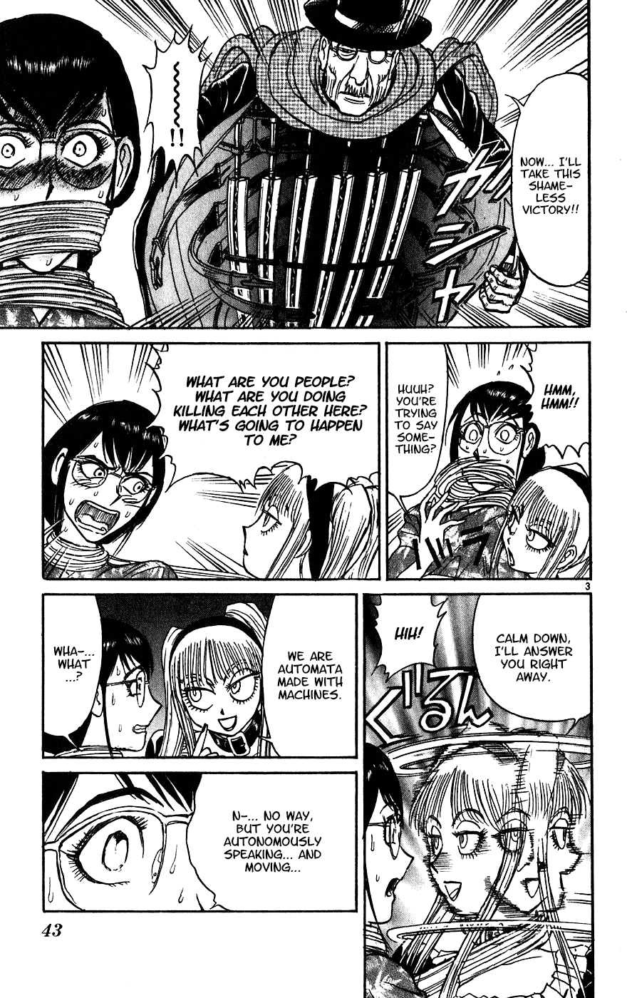 Karakuri Circus Chapter 328 page 4 - Chapter 328: Main Part - Summer at Kuroga Village - Act 10: Answer to the question