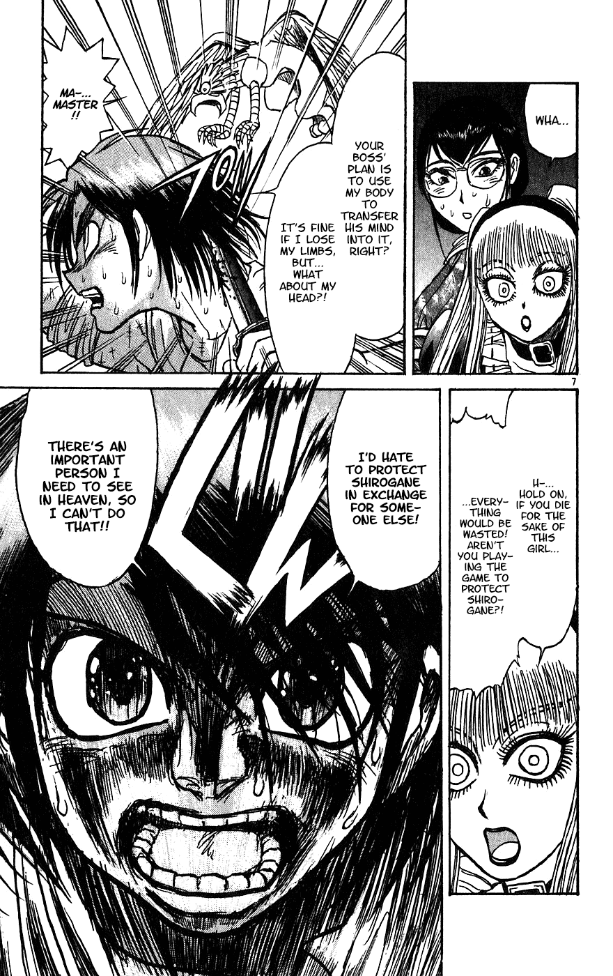 Karakuri Circus Chapter 328 page 8 - Chapter 328: Main Part - Summer at Kuroga Village - Act 10: Answer to the question
