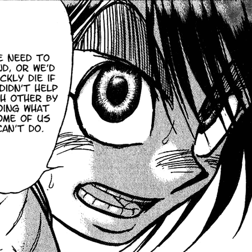Karakuri Circus Chapter 328: Main Part - Summer at Kuroga Village - Act 10: Answer to the question cover