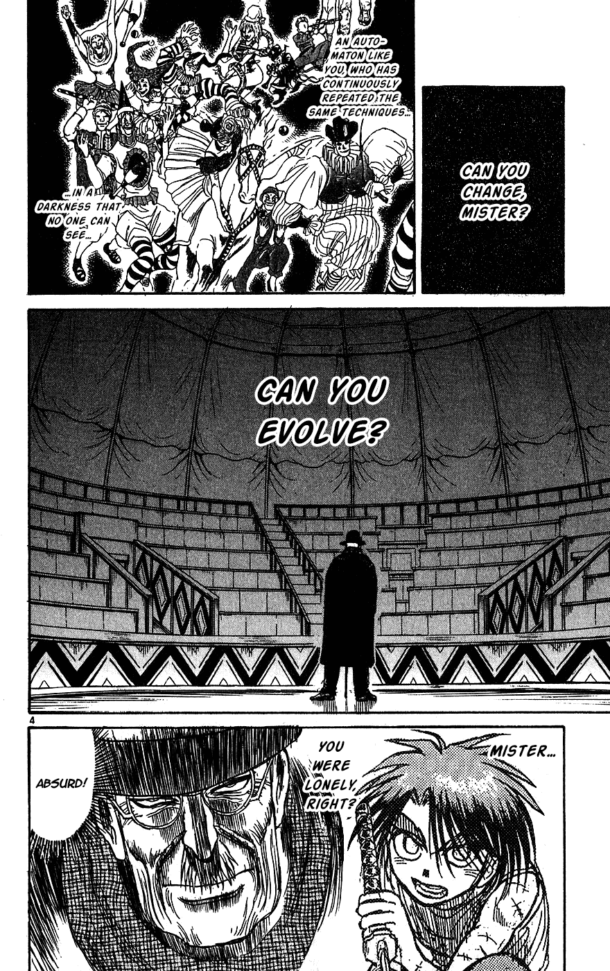 Karakuri Circus Chapter 329 page 5 - Chapter 329: Main Part - Summer at Kuroga Village - Act 11: Into the Ring
