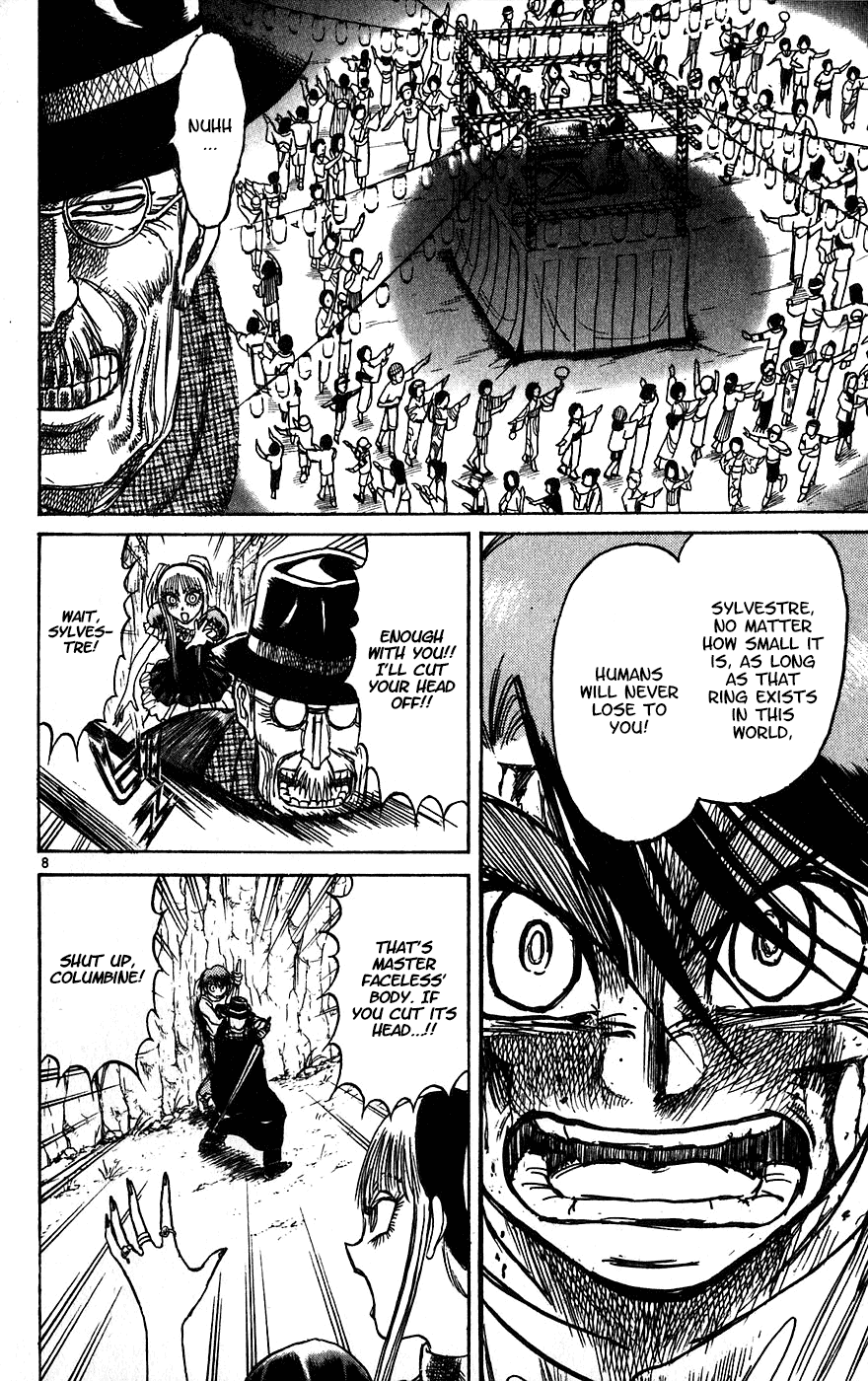 Karakuri Circus Chapter 329 page 9 - Chapter 329: Main Part - Summer at Kuroga Village - Act 11: Into the Ring