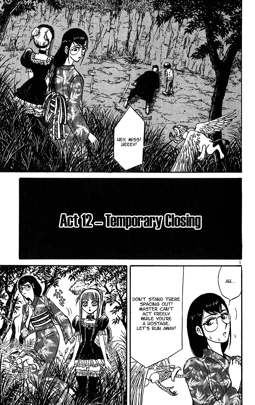 Karakuri Circus Chapter 330 page 2 - Chapter 330: Main Part - Summer at Kuroga Village - Act 12: Temporary Closing