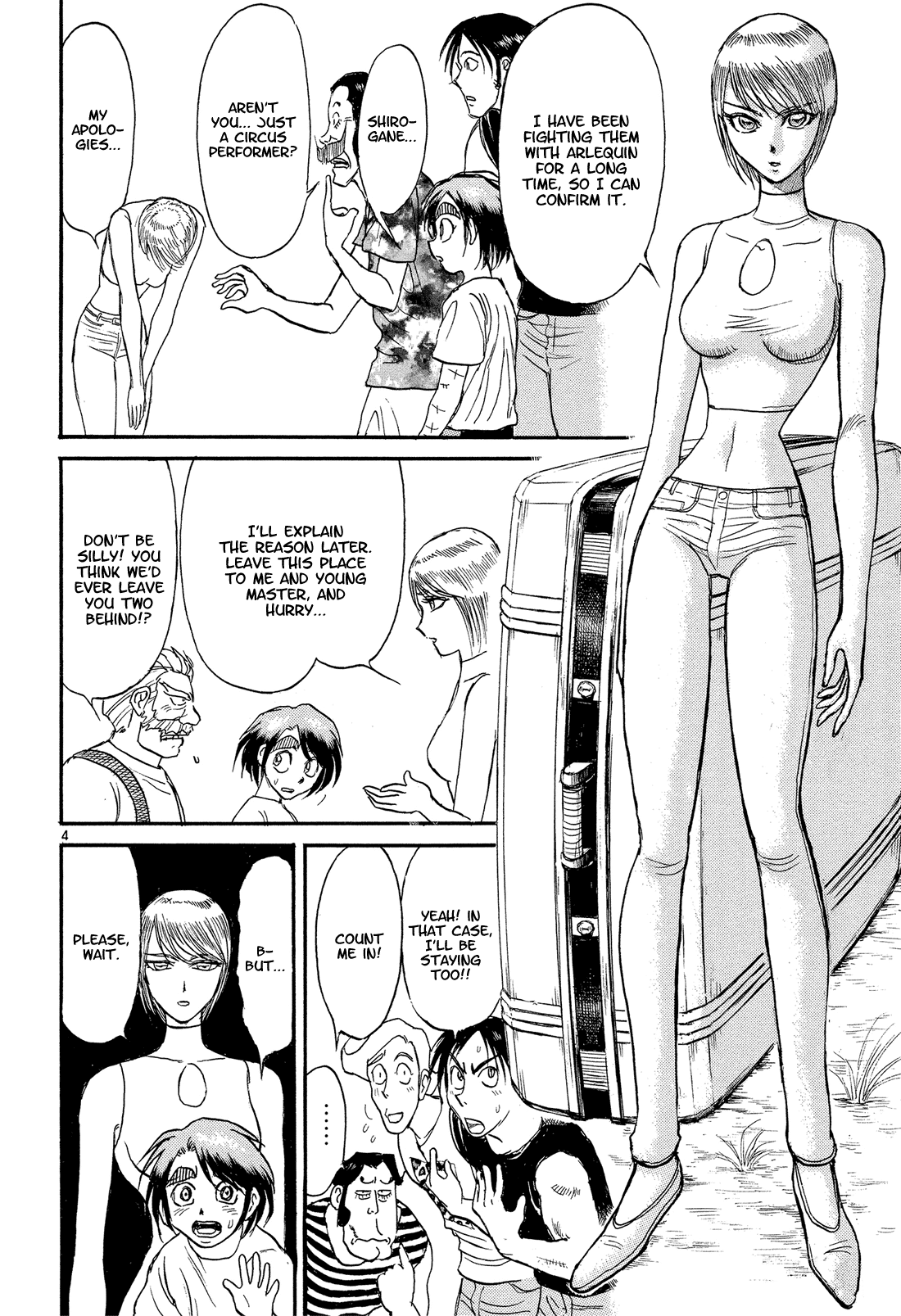 Karakuri Circus Chapter 336 page 8 - Chapter 336: Deus Ex Machina - Act 3: Attack on Kuroga Village