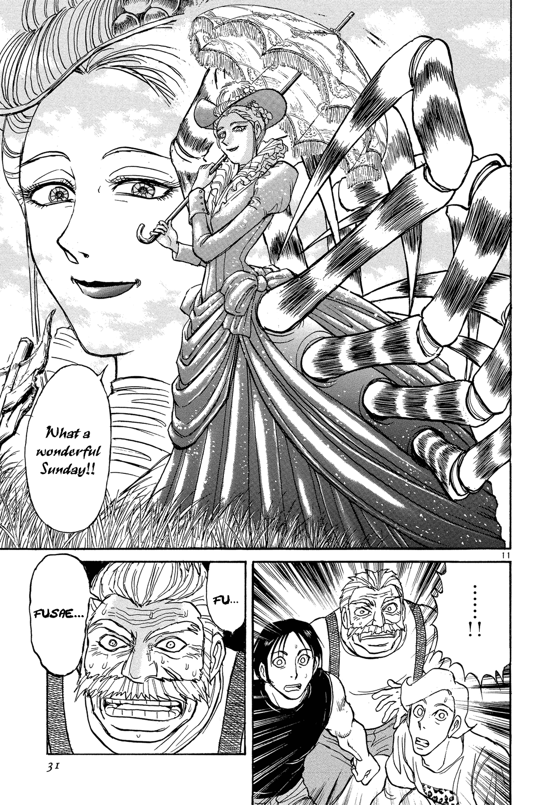 Karakuri Circus Chapter 337 page 10 - Chapter 337: Deus Ex Machina - Act 4: To Each Their Enemies