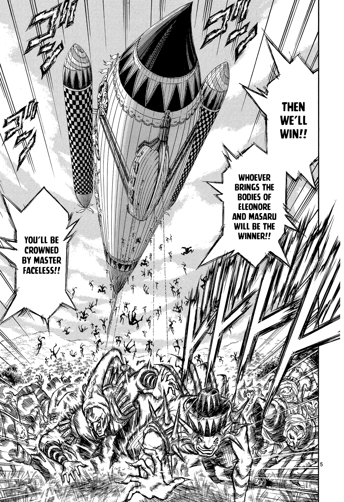 Karakuri Circus Chapter 337 page 5 - Chapter 337: Deus Ex Machina - Act 4: To Each Their Enemies