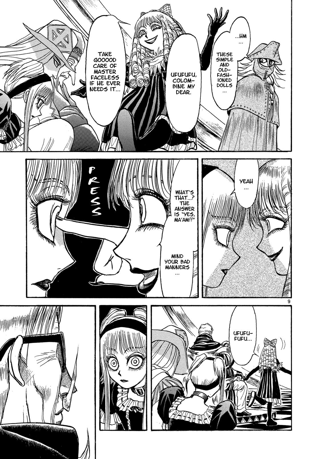 Karakuri Circus Chapter 337 page 8 - Chapter 337: Deus Ex Machina - Act 4: To Each Their Enemies