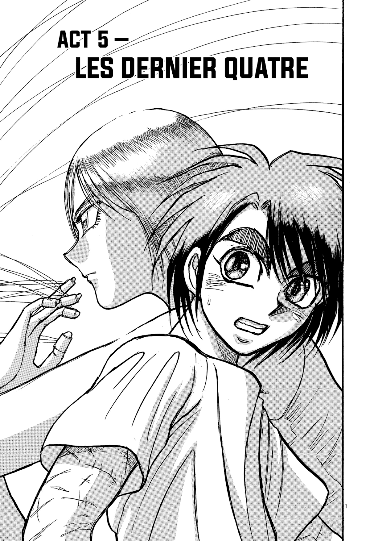 Karakuri Circus Chapter 338 page 1 - Chapter 338: Deus Ex Machina - Act 5: Les Dernier Quatre