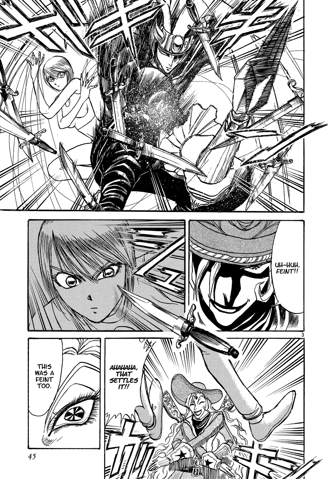 Karakuri Circus Chapter 338 page 3 - Chapter 338: Deus Ex Machina - Act 5: Les Dernier Quatre