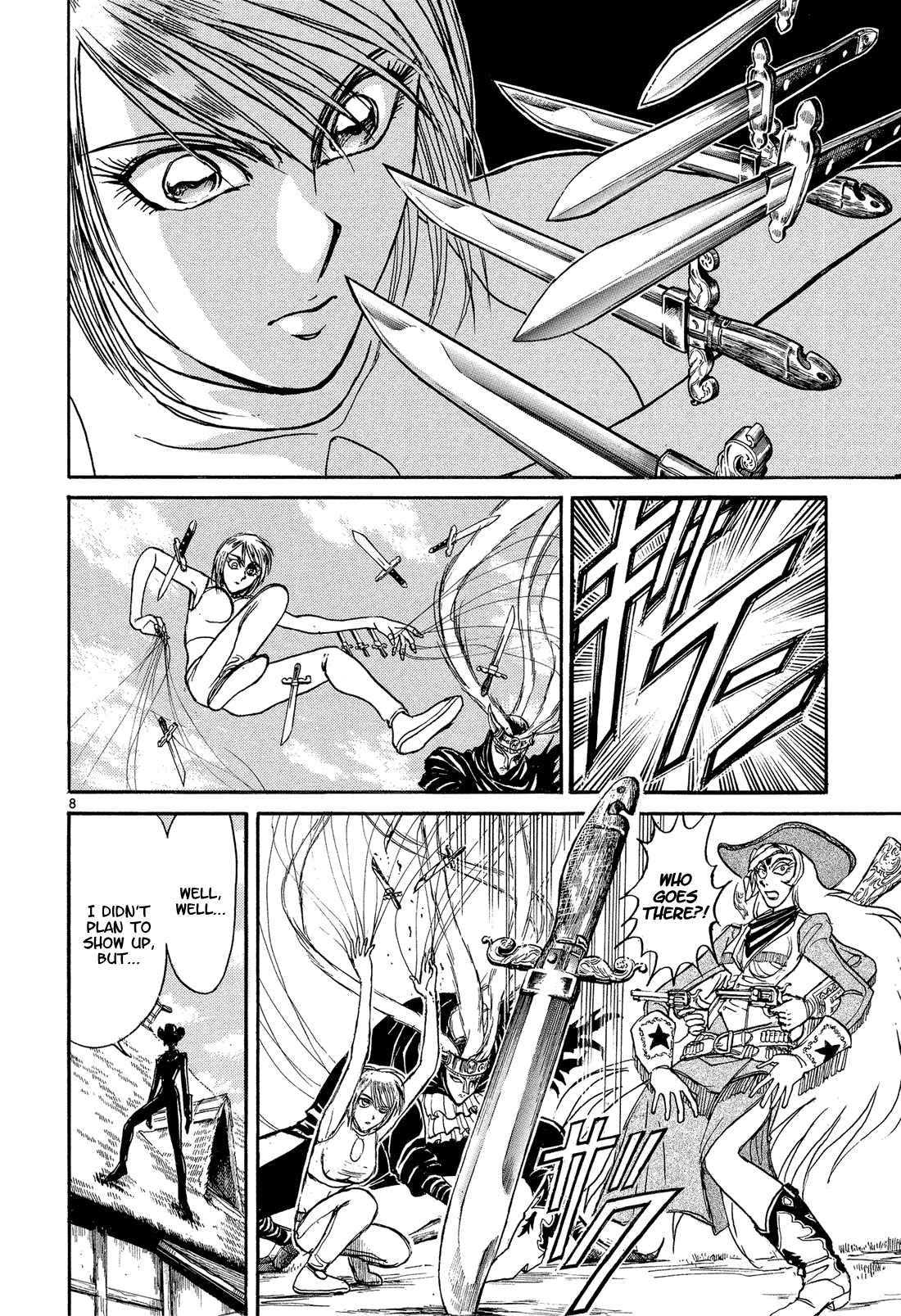 Karakuri Circus Chapter 338 page 8 - Chapter 338: Deus Ex Machina - Act 5: Les Dernier Quatre