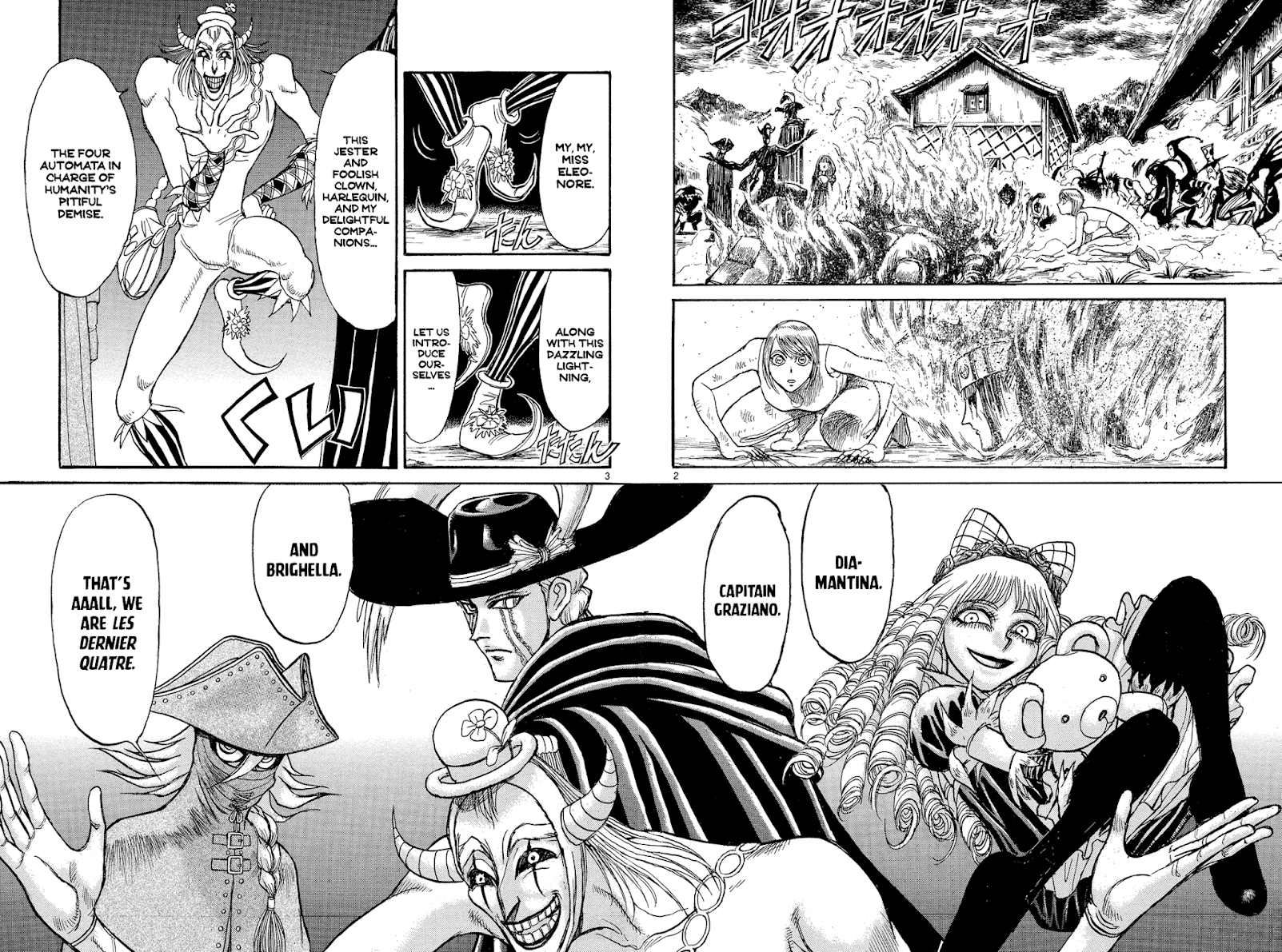 Karakuri Circus Chapter 339 page 2 - Chapter 339: Deus Ex Machina - Act 6: Weather Charmers