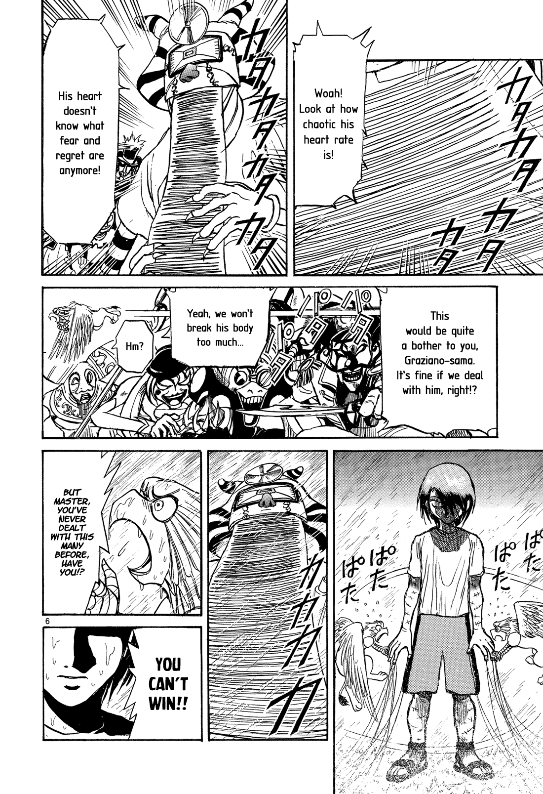 Karakuri Circus Chapter 340 page 5 - Chapter 340: Deus Ex Machina - Act 7: Masaru Enters the Stage