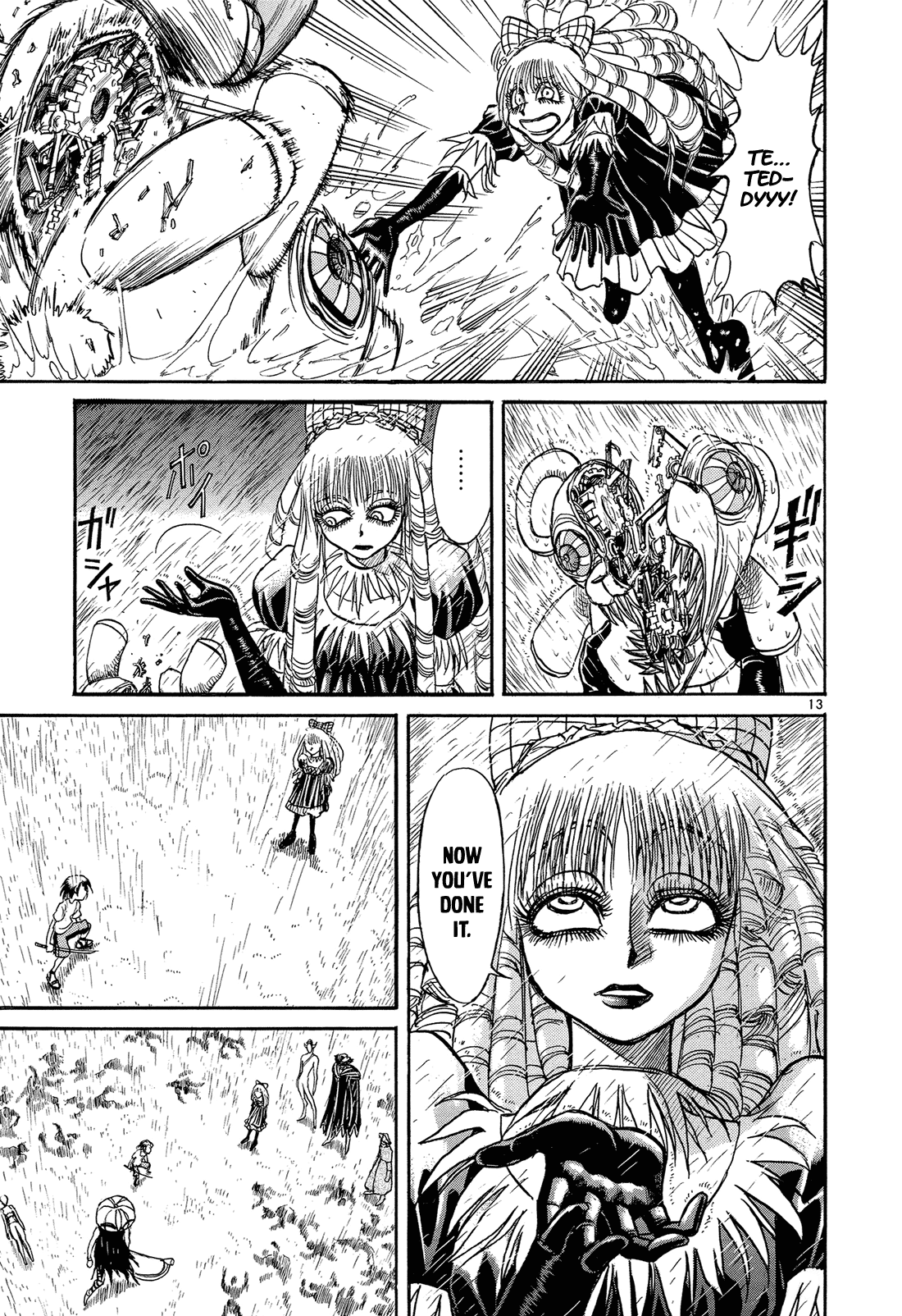 Karakuri Circus Chapter 341 page 13 - Chapter 341: Deus Ex Machina - Act 8: Storm
