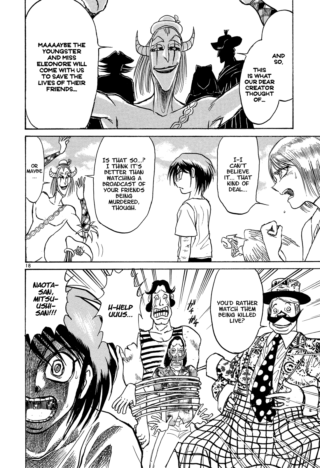 Karakuri Circus Chapter 342 page 18 - Chapter 342: Deus Ex Machina - Act 9: Proposal