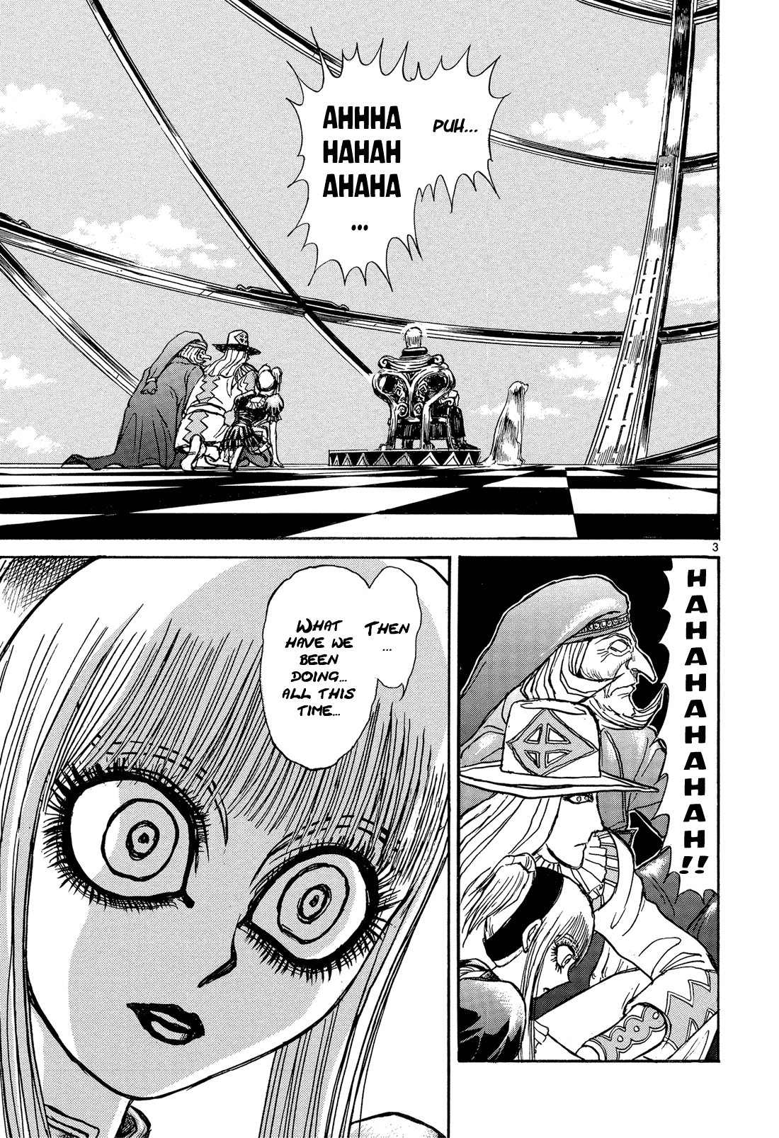 Karakuri Circus Chapter 342 page 3 - Chapter 342: Deus Ex Machina - Act 9: Proposal