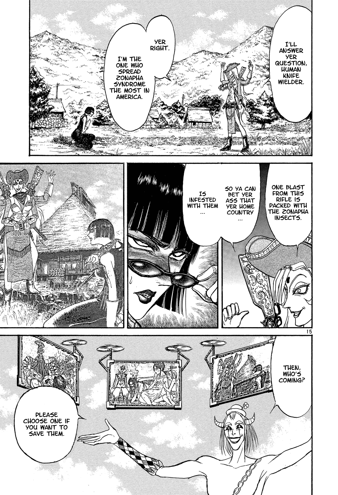 Karakuri Circus Chapter 343 page 15 - Chapter 343: Deus Ex Machina - Act 10: I Will Go