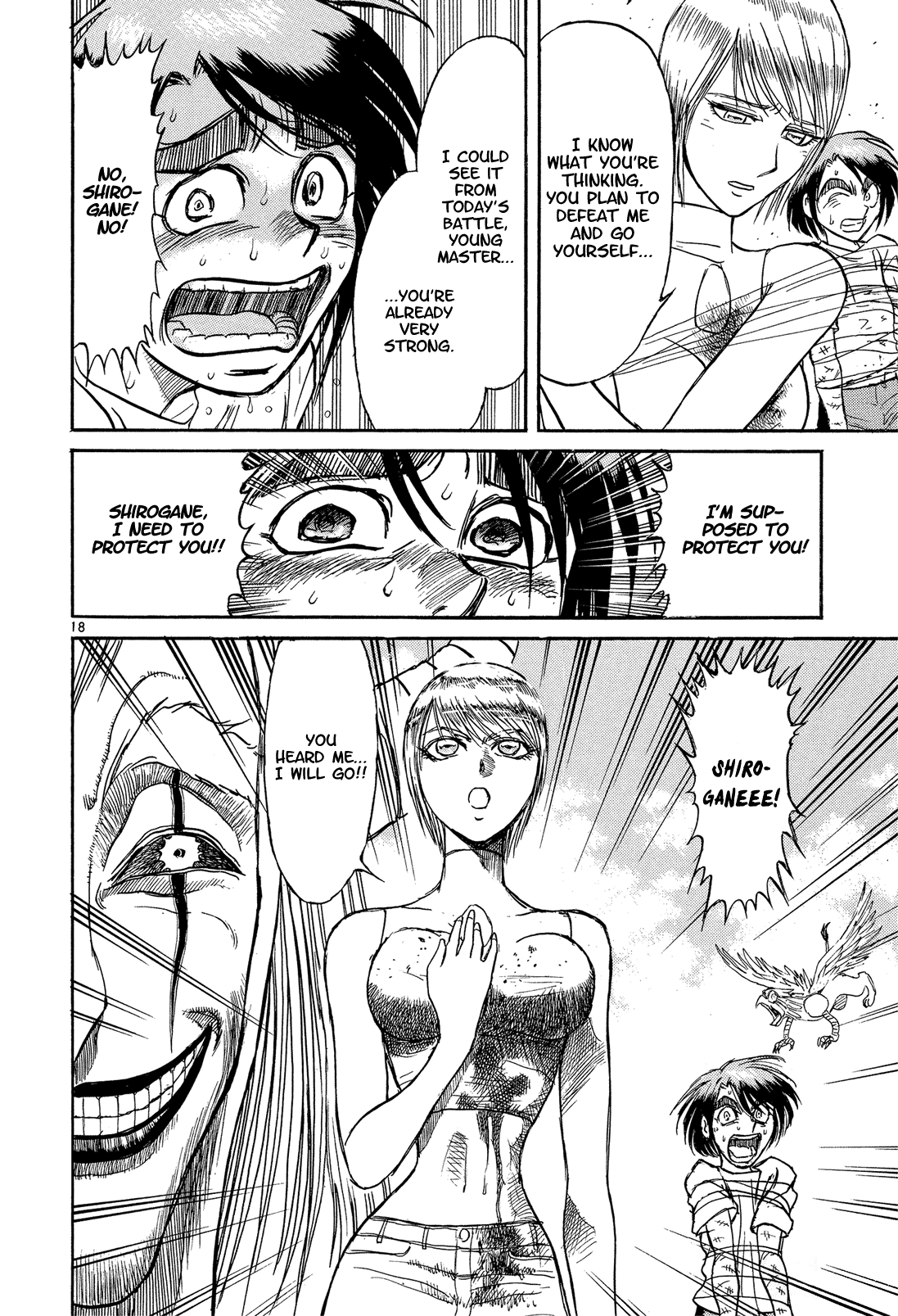 Karakuri Circus Chapter 343 page 18 - Chapter 343: Deus Ex Machina - Act 10: I Will Go