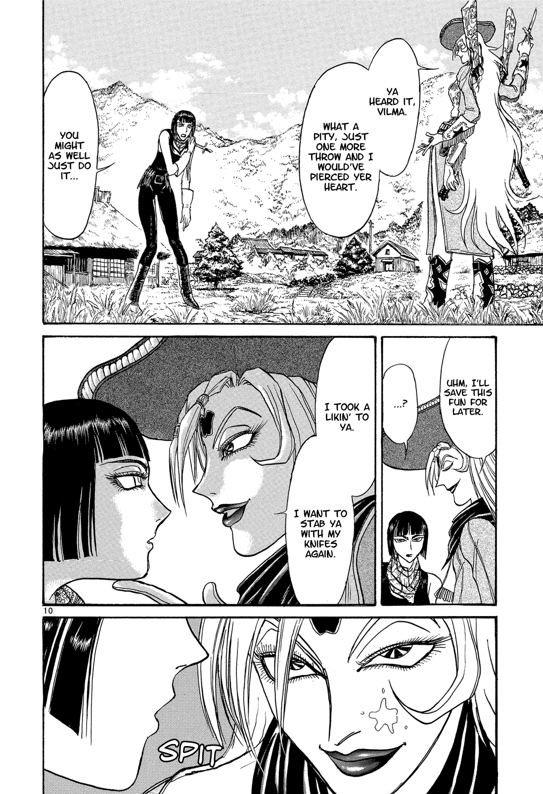 Karakuri Circus Chapter 344 page 10 - Chapter 344: Deus Ex Machina - Act 11: Farewell, Young Master
