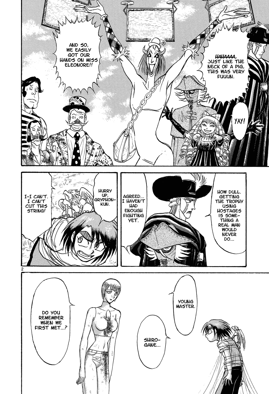 Karakuri Circus Chapter 344 page 2 - Chapter 344: Deus Ex Machina - Act 11: Farewell, Young Master